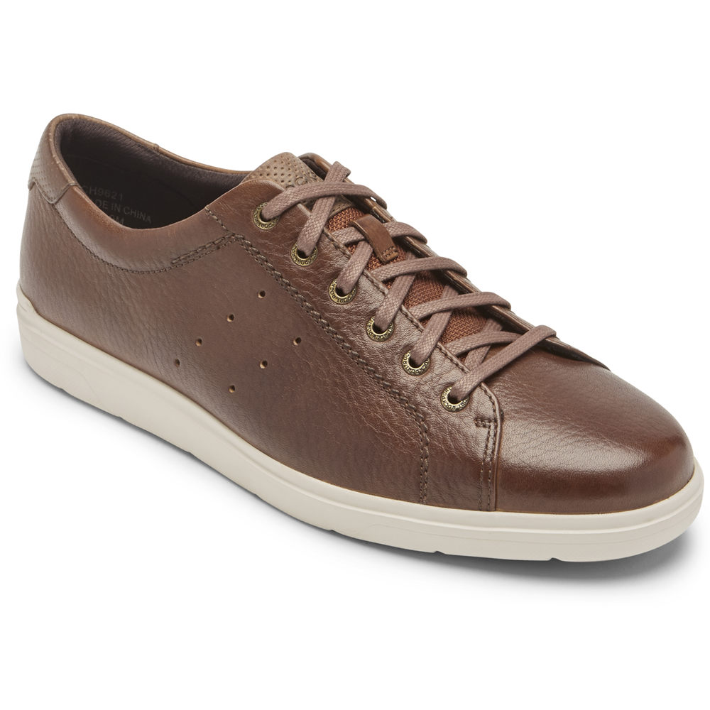 Rockport Singapore Mens Sneakers - Total Motion Lite Lace-to-Toe Brown - OP7028145